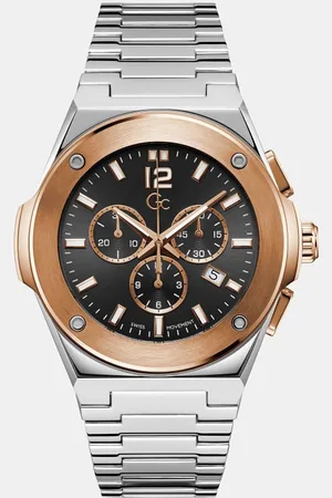 Guess Horloge Gc Chronograaf Staal