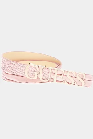 Guess Ceintuur Silvye Met Logo Met Detail