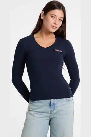 Guess Strak American Tradition T-Shirt Lange Mouwen
