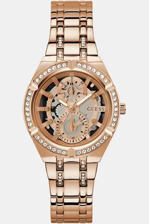 Guess Multifunctioneel Horloge Met Kristallen