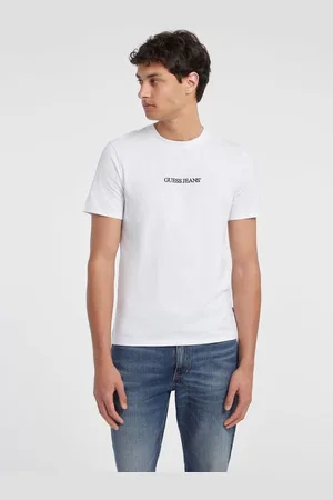 Guess Strak T-Shirt Met Geborduurd Logo