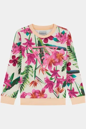 Guess Sweatshirt Met Driehoeklogo