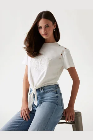 Guess Cropped T-Shirt Boxy Logo