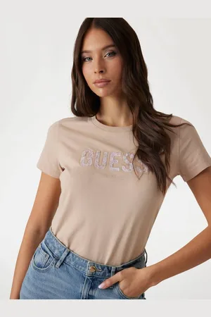 Guess T-Shirt Met Logo Voorkant