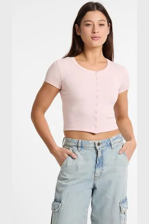 Guess Top Knopen Voorkant