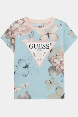 Guess T-Shirt Met Print All-Over