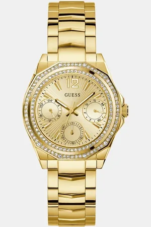 Guess Multifunctioneel Horloge Met Kristallen