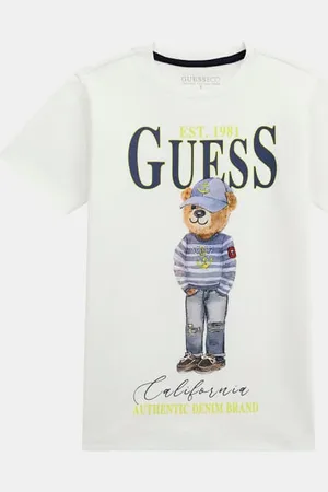 Guess T-Shirt Met Print Op De Voorkant