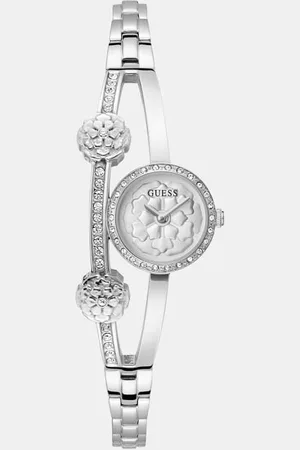 Guess Analoog Horloge Met Bloemendetail
