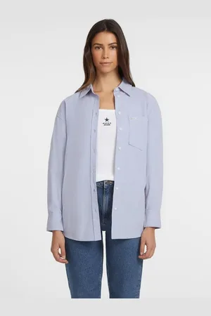 Guess Oversized Overhemd Met Lange Mouwen En Zak