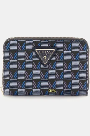 Guess Mini-Portefeuille G Wave Geometrische Print