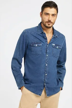Guess Spijkershirt Met Slim Fit