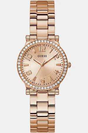 Guess Analoog Horloge Met Kristallen