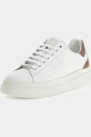 Guess Elbina Sneakers Van Echt Leer
