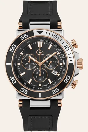 Guess Horloge Gc Chronograaf Leer
