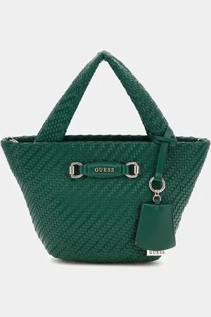 Guess Handtas Francy Gevlochten