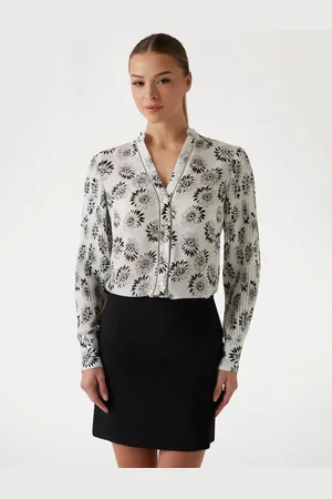 Guess Geprinte Georgette-Blouse