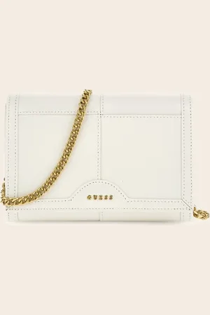 Guess Portefeuille Isa Echt Leer