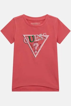 Guess T-Shirt Met Driehoeklogo