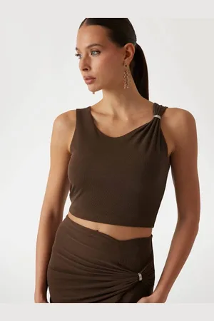 Guess Cropped Mouwloze Top