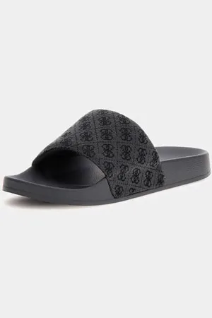 Guess Tokyo Slippers 4G-Logo