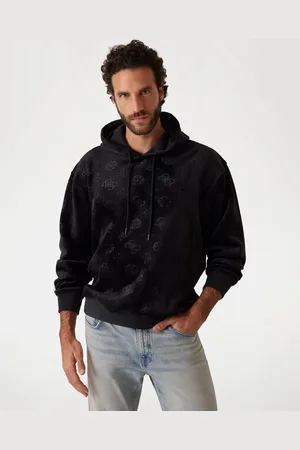 Guess Sweater Pioenrooslogo Reliëf