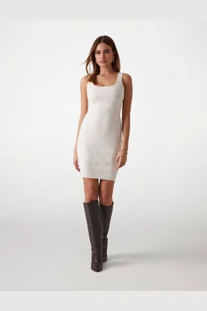 Guess Mini-Jurk 4G-Logo Gemengde Wol