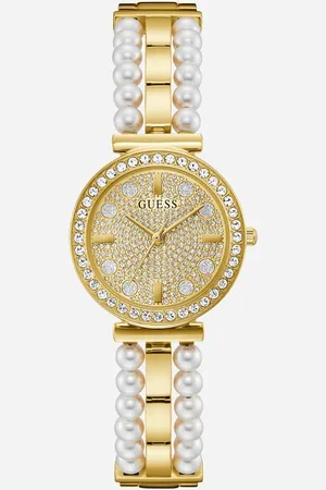 Guess Analoog Horloge Kristallen