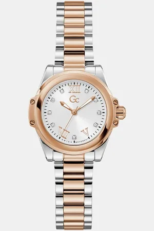 Guess Gc Analoog Horloge Van Roestvrij Staal 30 Mm