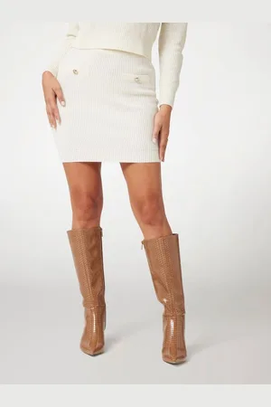 Guess Minirok Van Sweaterstof Van Katoenmix