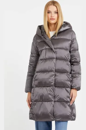 Guess Lange Pufferjas Met Capuchon