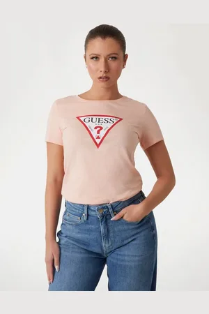 Guess Driehoek Logo T-Shirt
