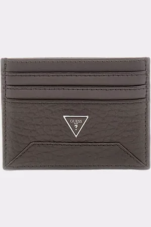 Guess Creditcardhouder Barcellona Van Echt Leer