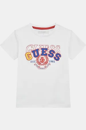 Guess T-Shirt Met Print Op De Voorkant