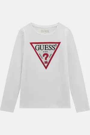 Guess Driehoek Logo T-Shirt
