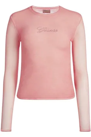 Guess Top Met Logo Met Strass