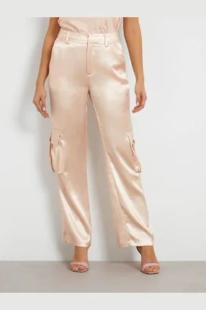 Guess Satijnen Cargobroek Normale Taille