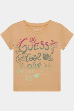 Guess T-Shirt Met Glitterlogo