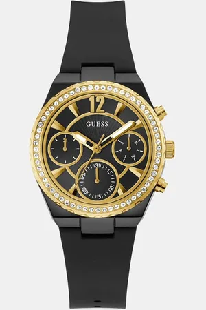 Guess Multifunctioneel Horloge Met Kristallen