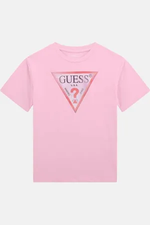 Guess T-Shirt Met Driehoeklogo