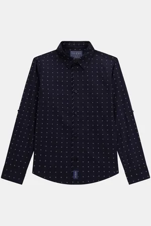 Guess Popeline-Shirt Met Print