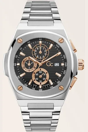 Guess Horloge Gc Chronograaf Staal
