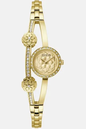 Guess Analoog Horloge Met Bloemendetail