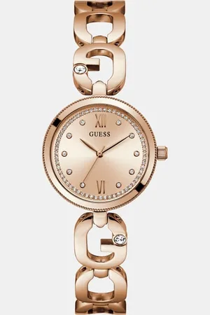 Guess Analoog Horloge Met Kristallen