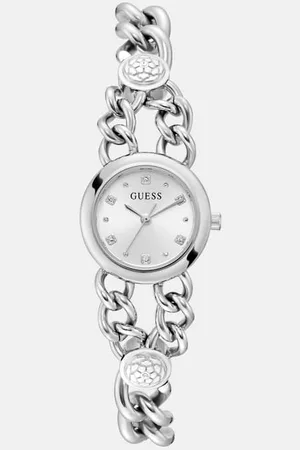 Guess Analoog Horloge Met Bloemendetail