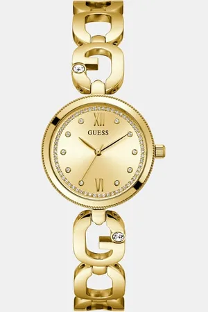 Guess Analoog Horloge Met Kristallen