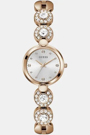 Guess Analoog Horloge Met Kristallen