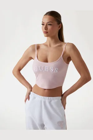 Guess Cropped Tanktop Logo