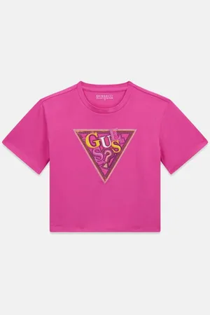 Guess T-Shirt Met Driehoeklogo