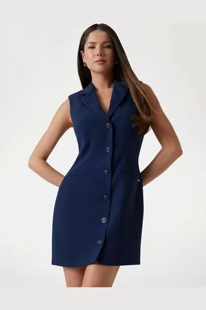 Guess Bodycon Mini-Jurk Van Crèpe